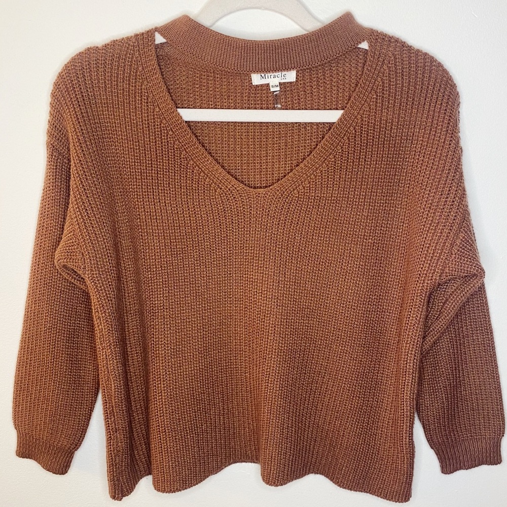 Cutout Sweater Top